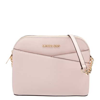 Bolsa Michael Kors Jet Set Travel Medium Logo Dome Crossbody Bag
