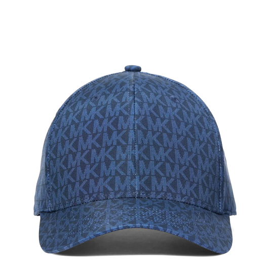 Gorra Michael Kors Signature Logo Baseball Hat Midnight