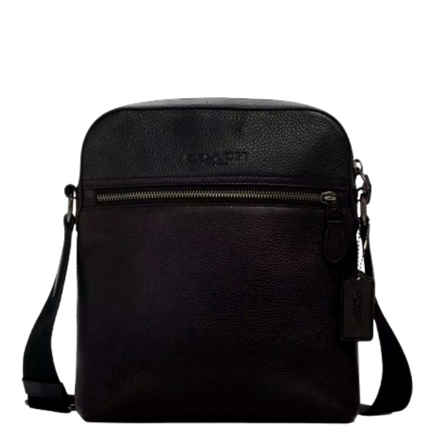 Bandolera Coach Houston Flight Bag Black