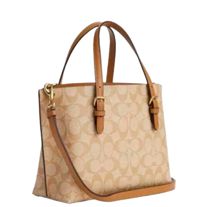 Bolsa Coach Mollie Tote 25 In Signature Canvas