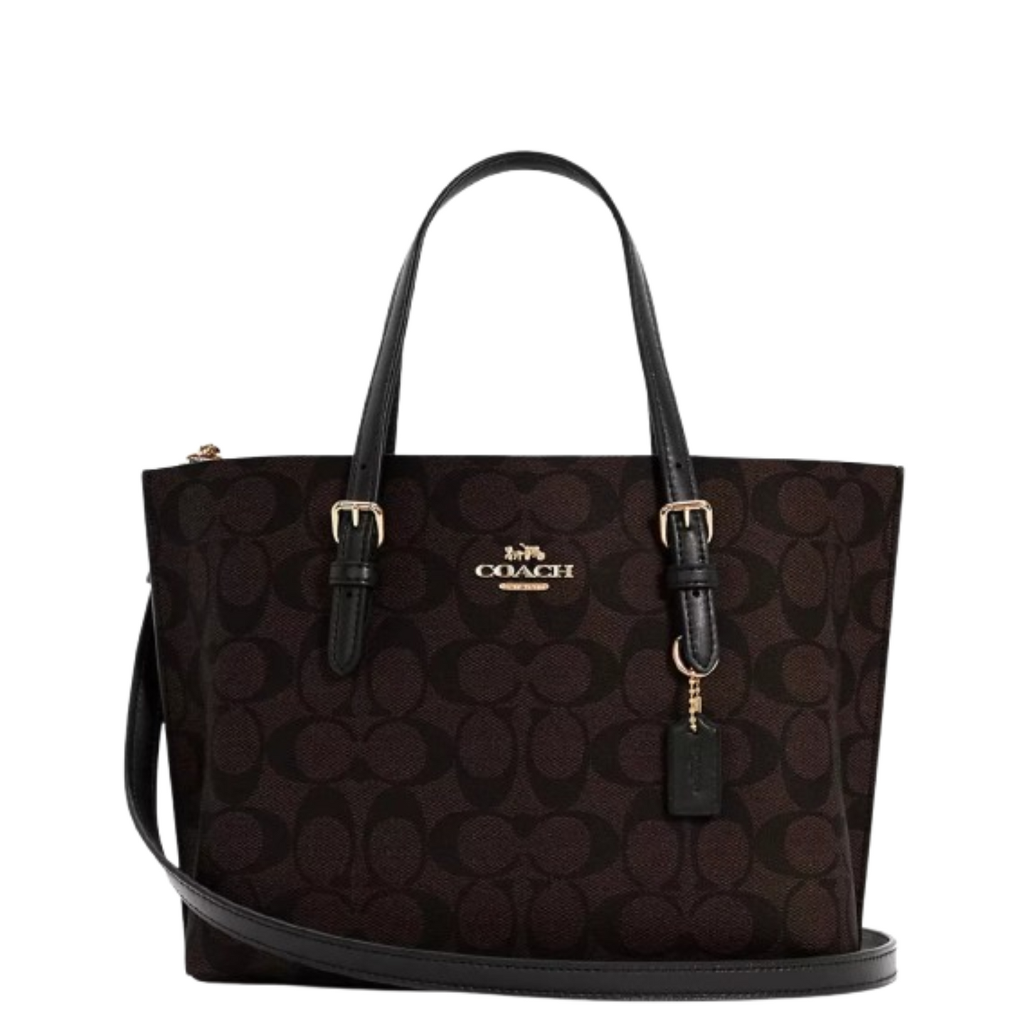 Bolsa Coach Mollie Tote 25 In Signature Canvas