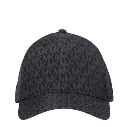 Gorra Michael Kors  Signature Logo Baseball Hat Black
