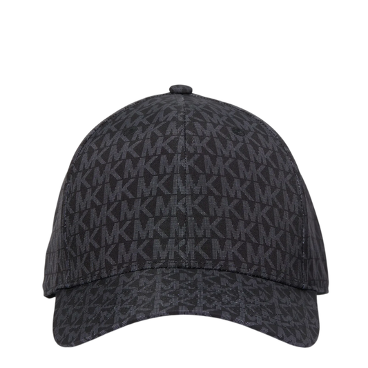 Gorra Michael Kors  Signature Logo Baseball Hat Black