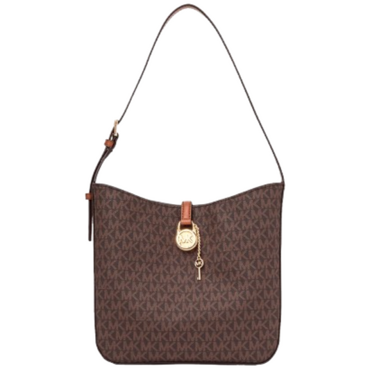 Bolsa Michael Kors Lyra Bucket Brown