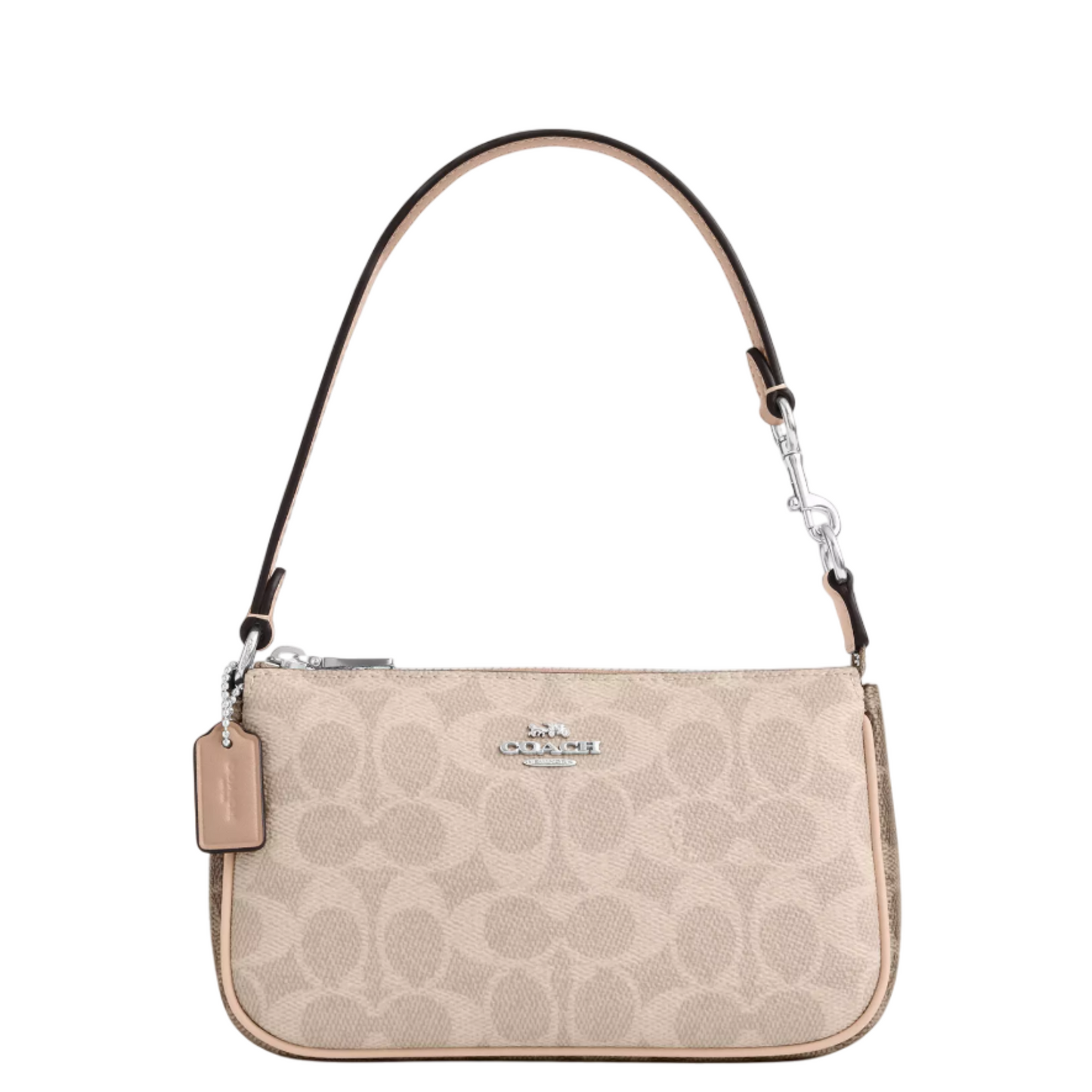 Bolsa Coach Nolita 19 In Signature Canvas Sand Taupe Multi