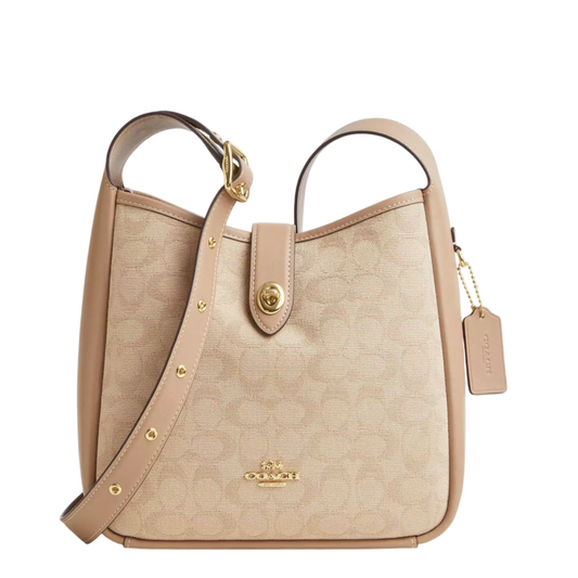 Bolsa Coach Hadley Convertible Crossbody Bag With Signature Canvas