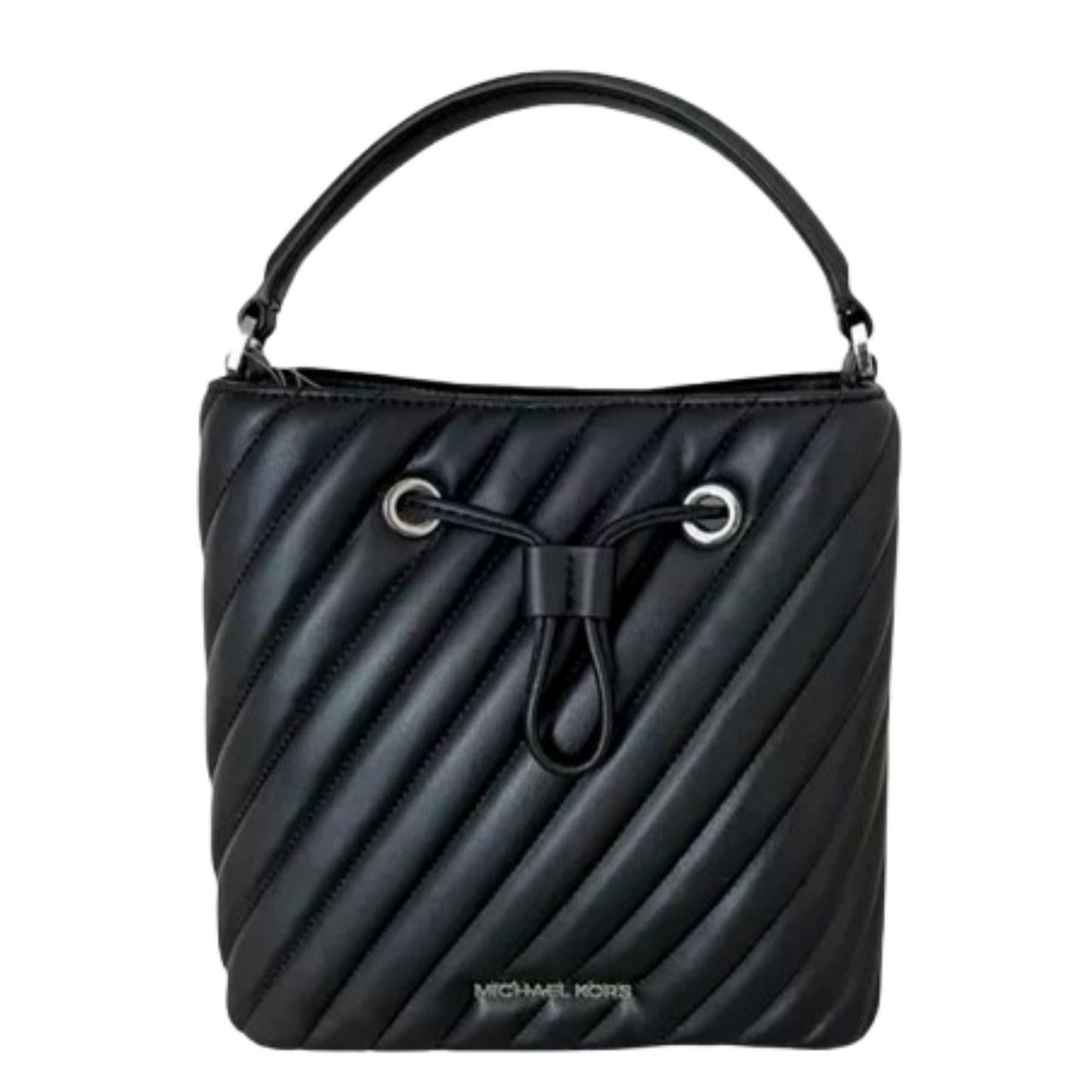 Bolsa Michael Kors Suri Medium Bucket Bag Black