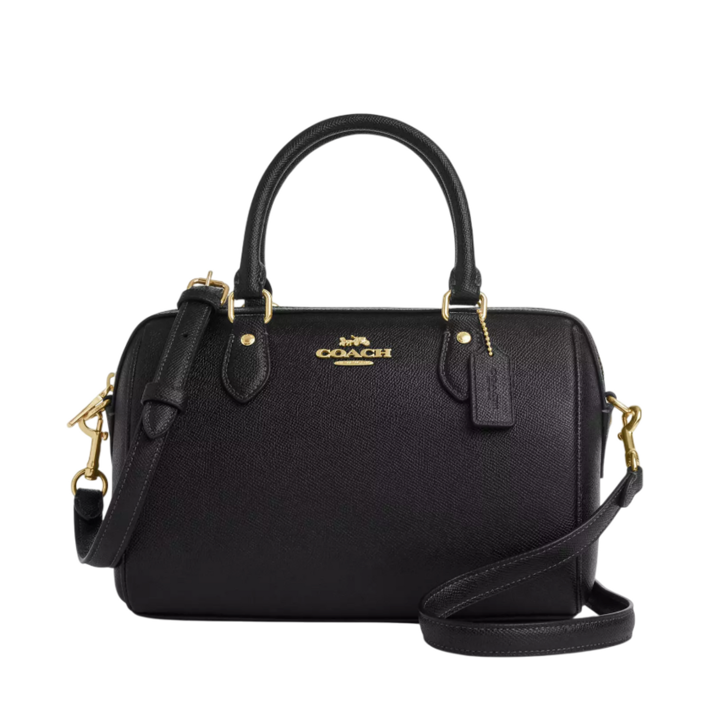 Bolsa Coach Rowan Satchel Black
