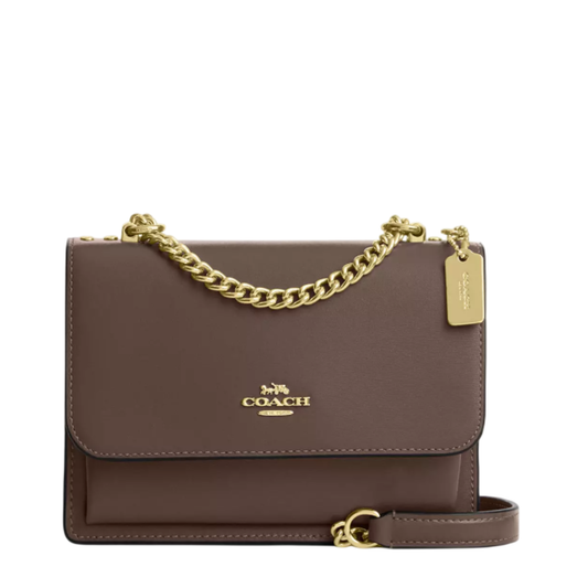 Bolsa Coach Mini Klare Crossbody Bag Dark Stone