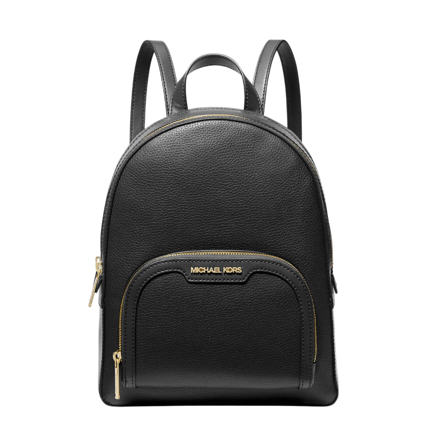 Mochila Michael Kors Jaycee Medium Pebbled Leather Backpack Black