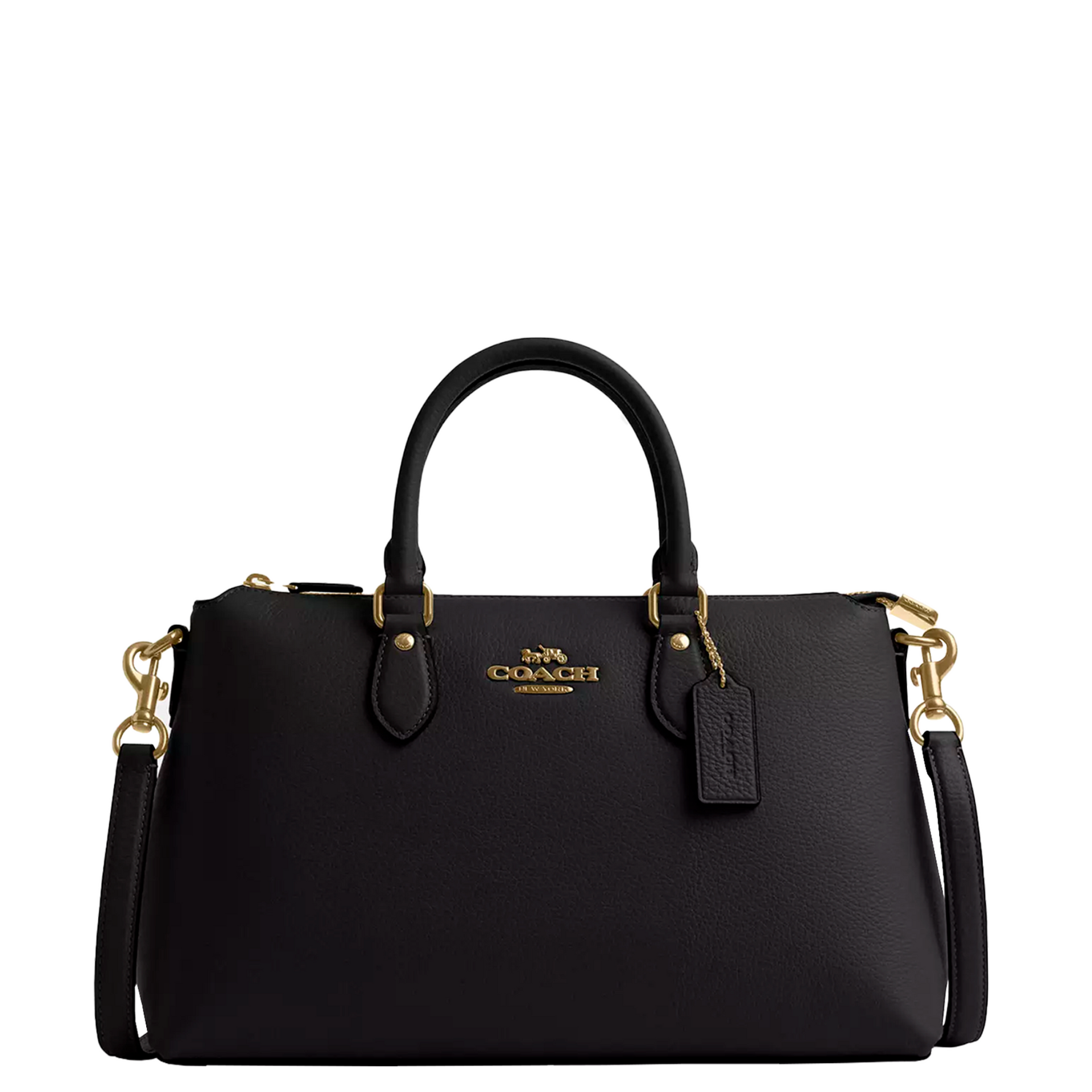 Coach SIG 605 Satchel ブラック Bolsa Coach Georgia Satchel Bag Black – Furore