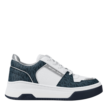 Tenis Michael Kors Lexi Mixed-Media Sneaker Admiral