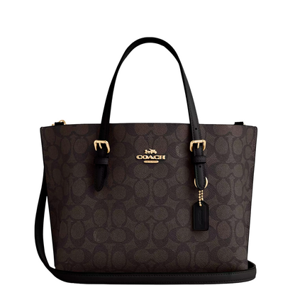 Bolsa Coach Mollie Tote 25 In Signature Canvas