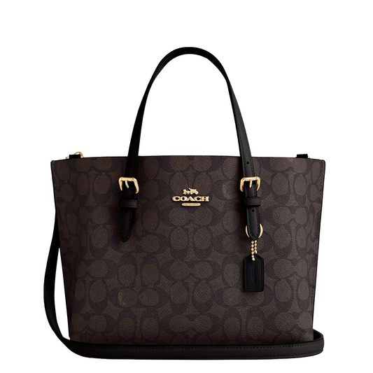 Bolsa Coach Mollie Tote 25 In Signature Canvas