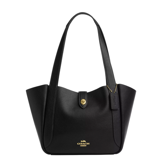 Bolsa Coach Hadley Turnlock Tote Bag Black