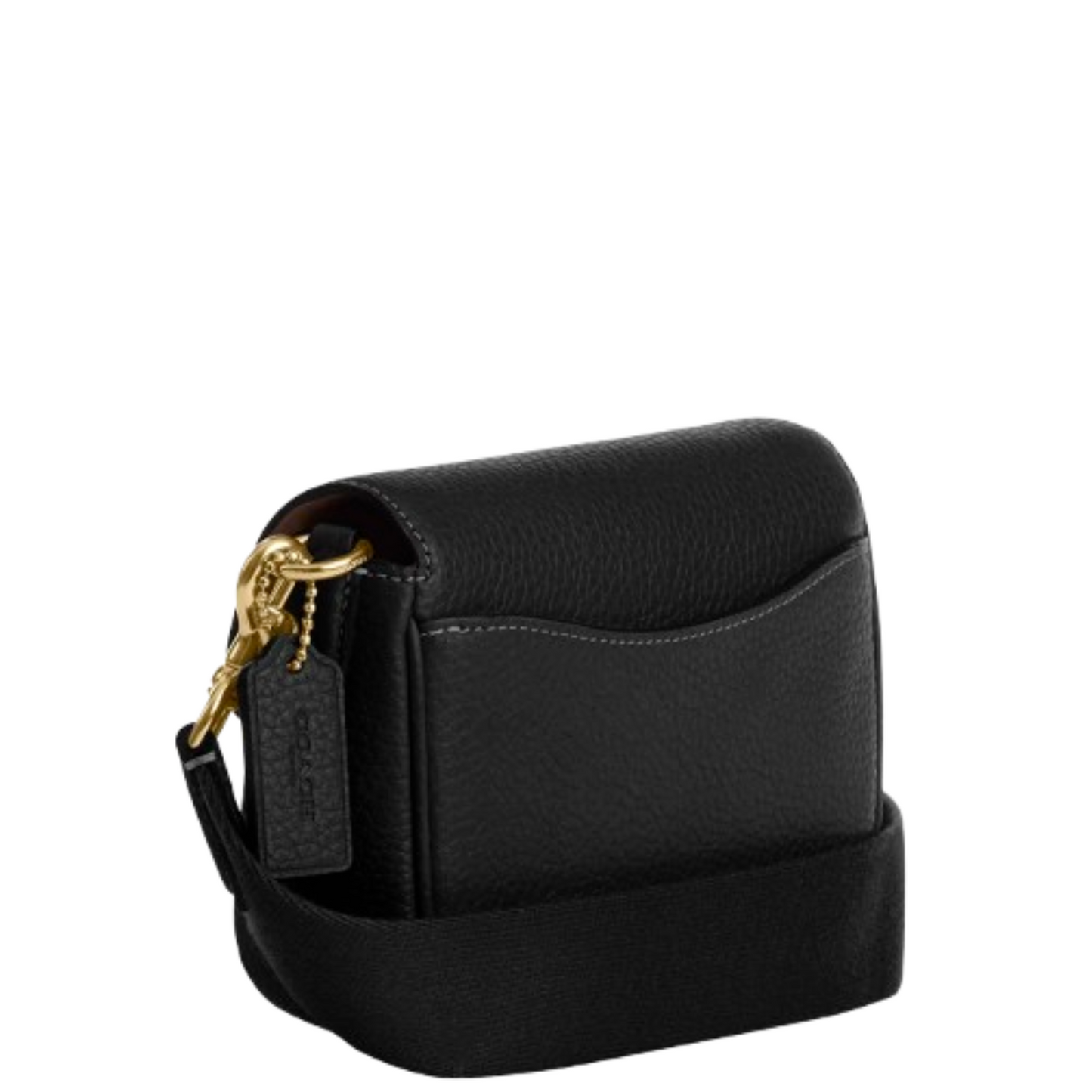 Bolsa Coach Amelia Small Saddle Bag Black