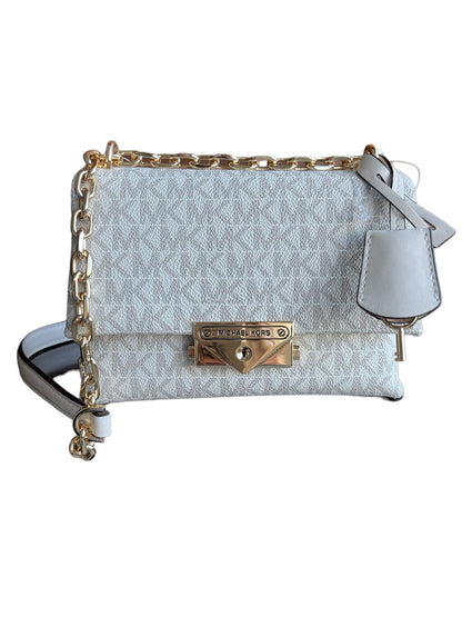 Bolsa Michael Kors Cece Small Logo Shoulder Bag White