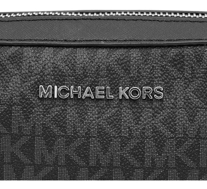 Bolsa Michael Kors Jet Set Large East West Logo Crossbody Black