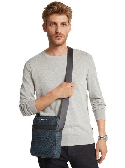 Bandolera Michael Kors Cooper Signature Logo Flight Bag