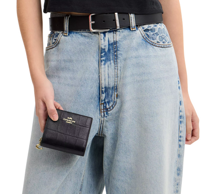 Cartera Coach Snap Wallet Black