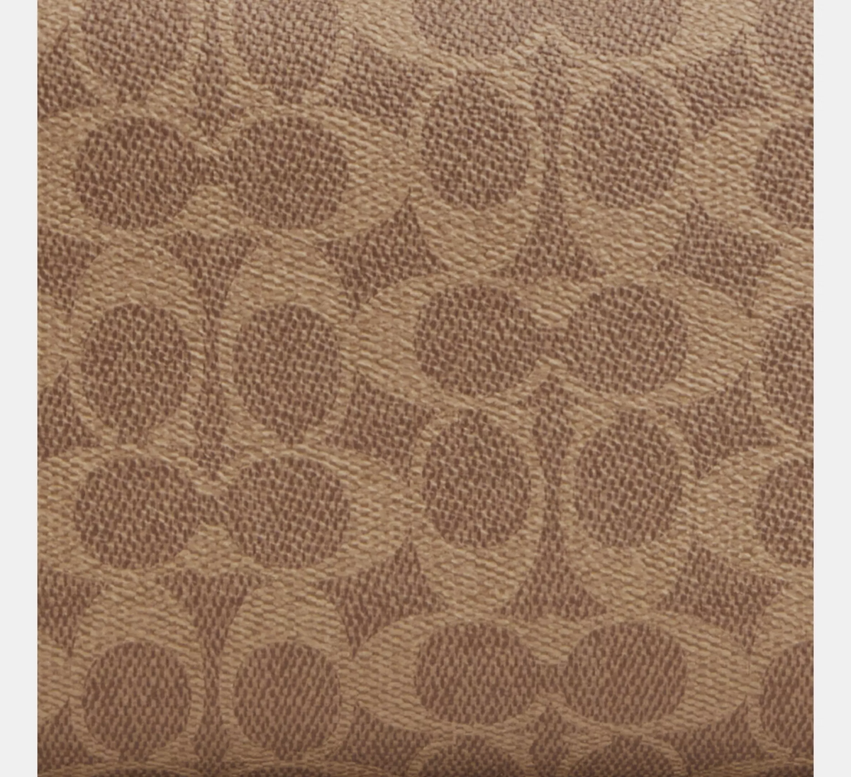 Sobaquera Large Travel Kit In Signature Canvas Tan Black