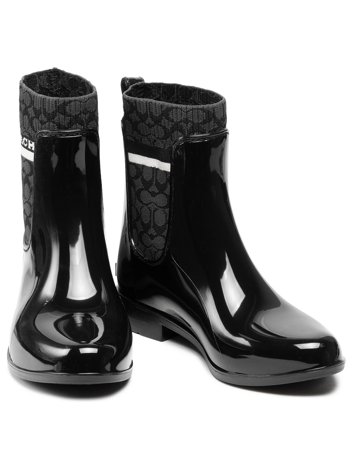 Botas Coach Rivington Rain Bootie Black