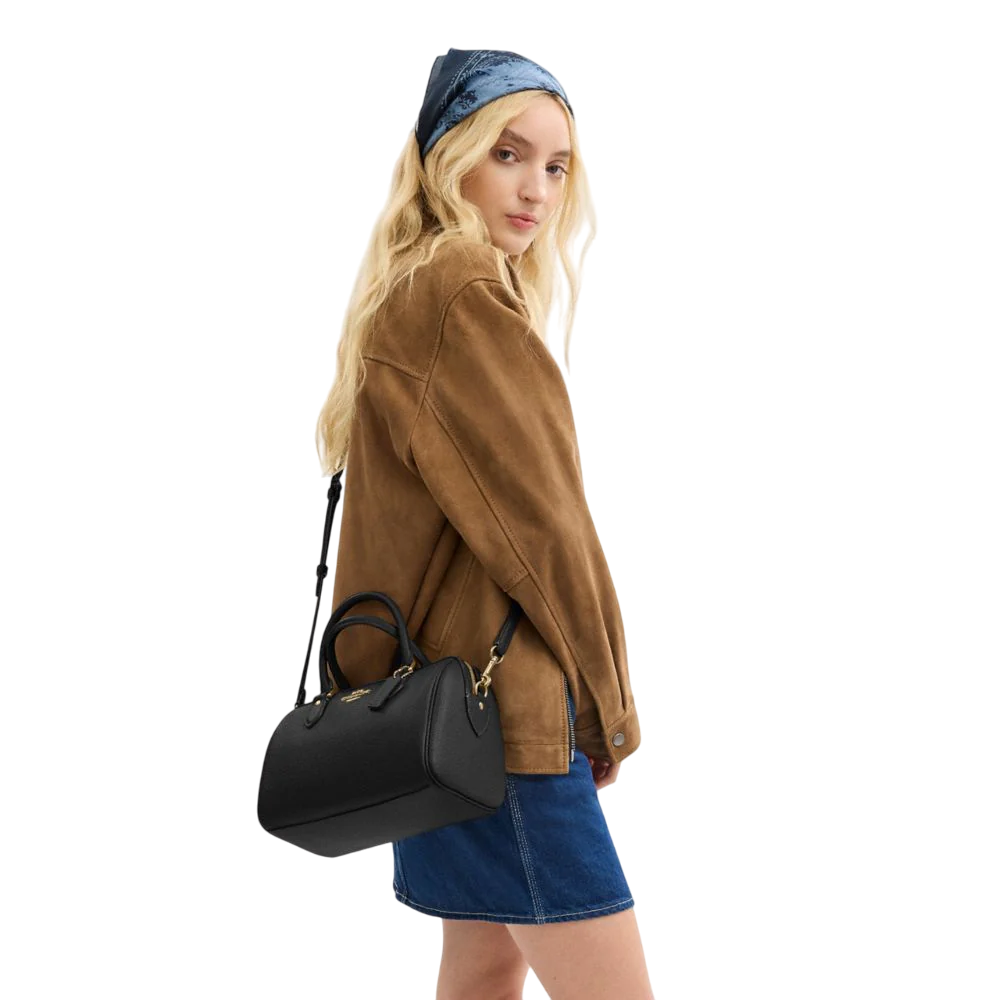 Bolsa Coach Rowan Satchel Black