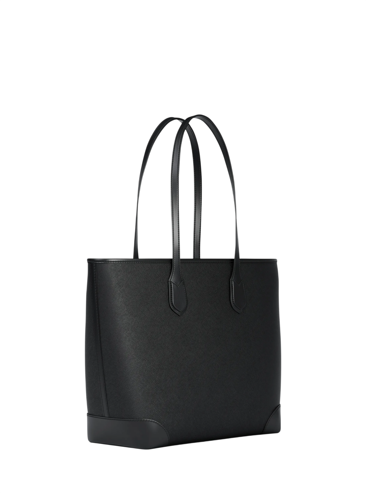 Bolsa Michael Kors Eva Large Saffiano Leather Tote Bag Black