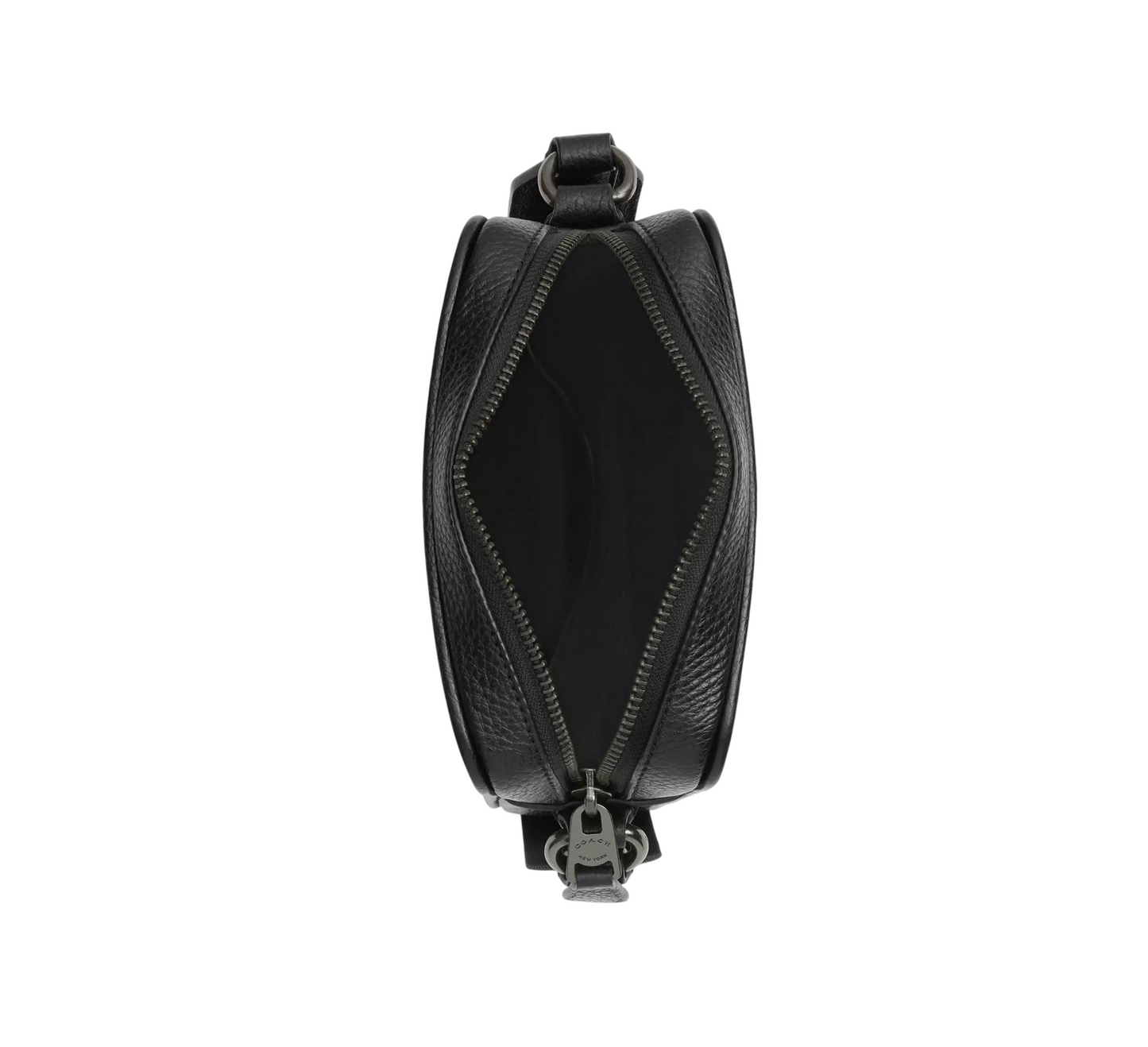 Bandolera Coach Sullivan Crossbody In Signature Canvas Charcoal Black