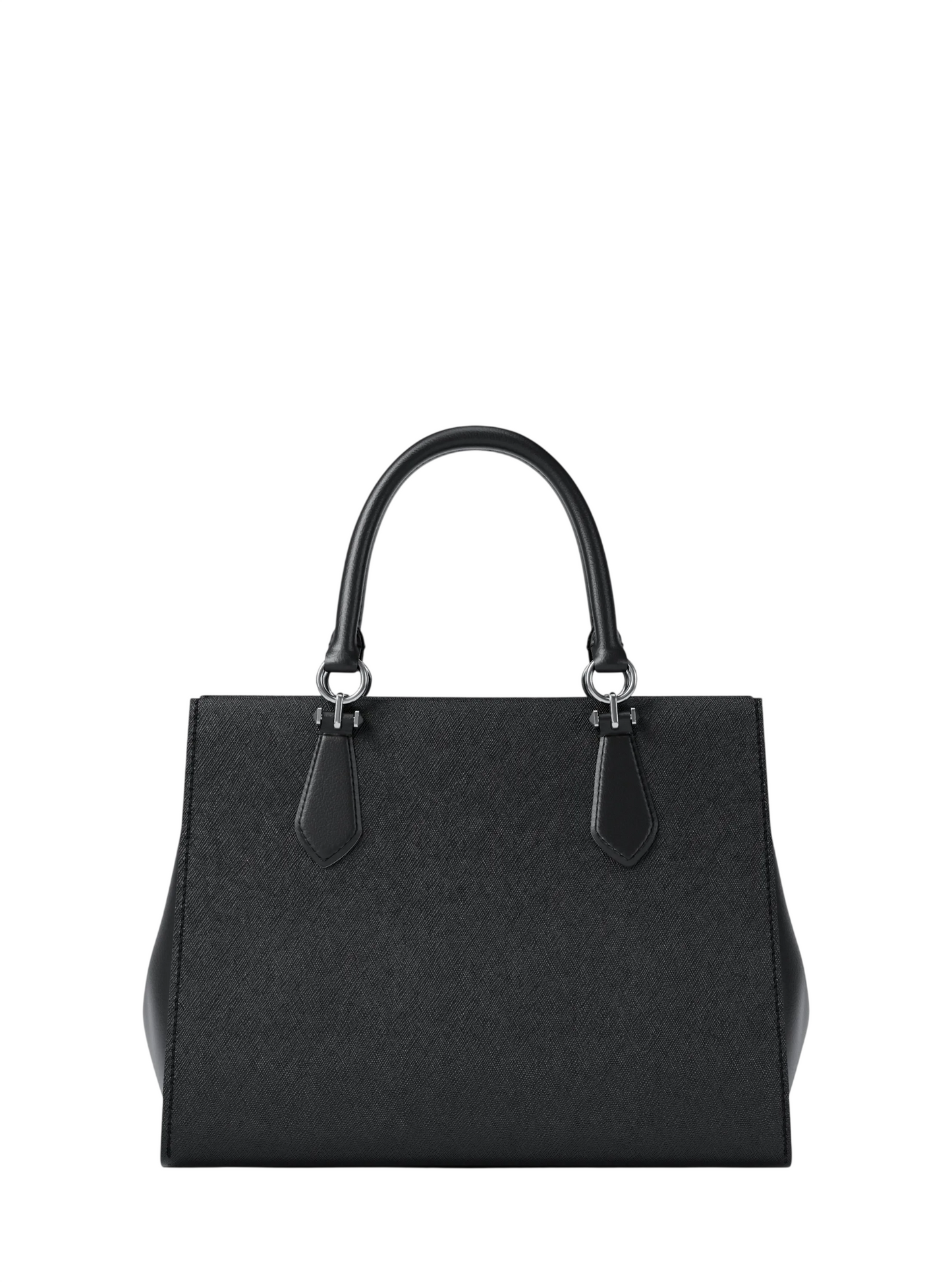 Bolsa Michael Kors Marilyn Medium Saffiano Leather Satchel Black