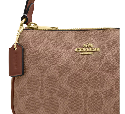 Bolsa Coach Nolita 19 In Signature Canvas Tan Brown