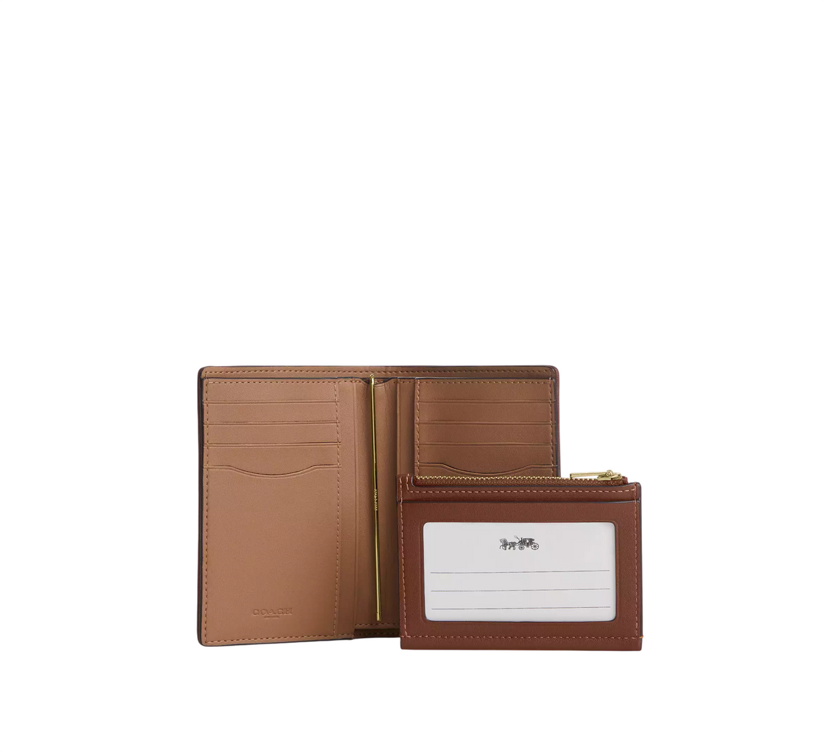 Cartera Coach 2-In-1 Wallet In Signature Chenille