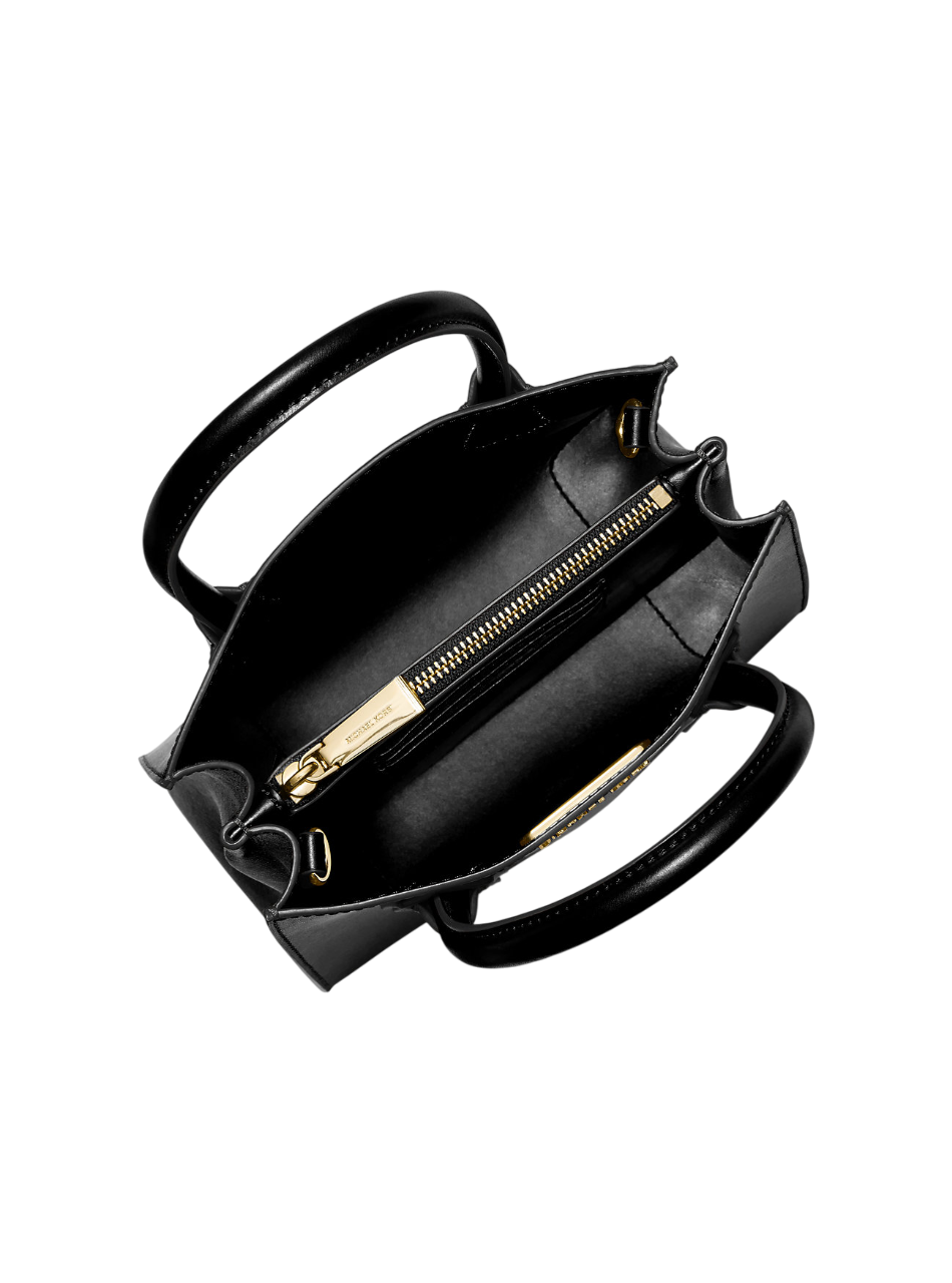 Bolsa Michael Kors Mercer Medium Pebbled Leather Crossbody Bag