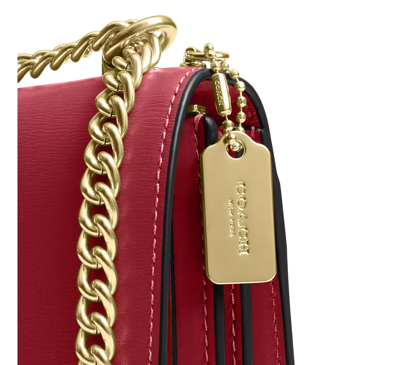Bolsa Coach Mini Klare Crossbody Bag True Red