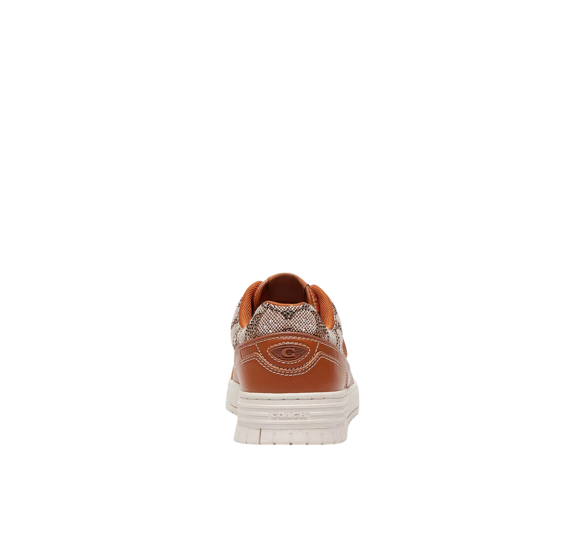Tenis Coach Soho Sneaker With Crystal Signature Jacquard Cocoa Burnished Amber
