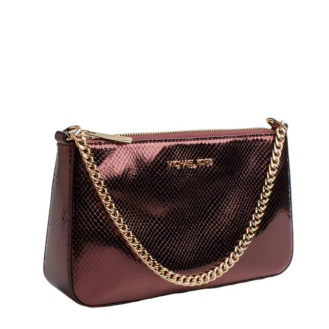 Bolsa Michael Kors Medium Pouch and Card Case Gift Set Oxblood