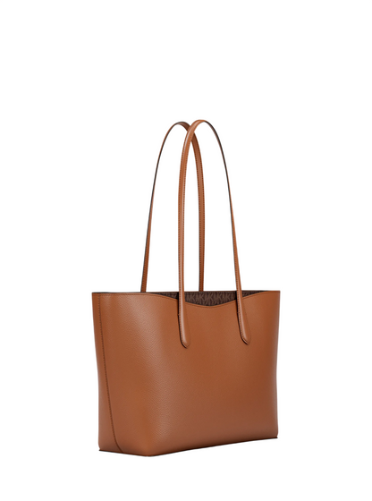 Bolsa Michael Kors Arden Large Pebbled Leather Tote Bag Brown