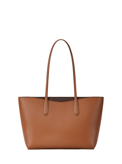 Bolsa Michael Kors Arden Large Pebbled Leather Tote Bag Brown