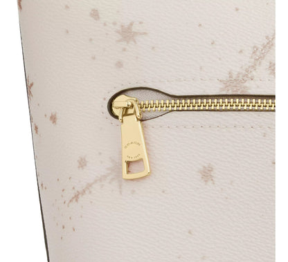 Bolsa Coach Logan Duffle Bag With Star Print Chalk